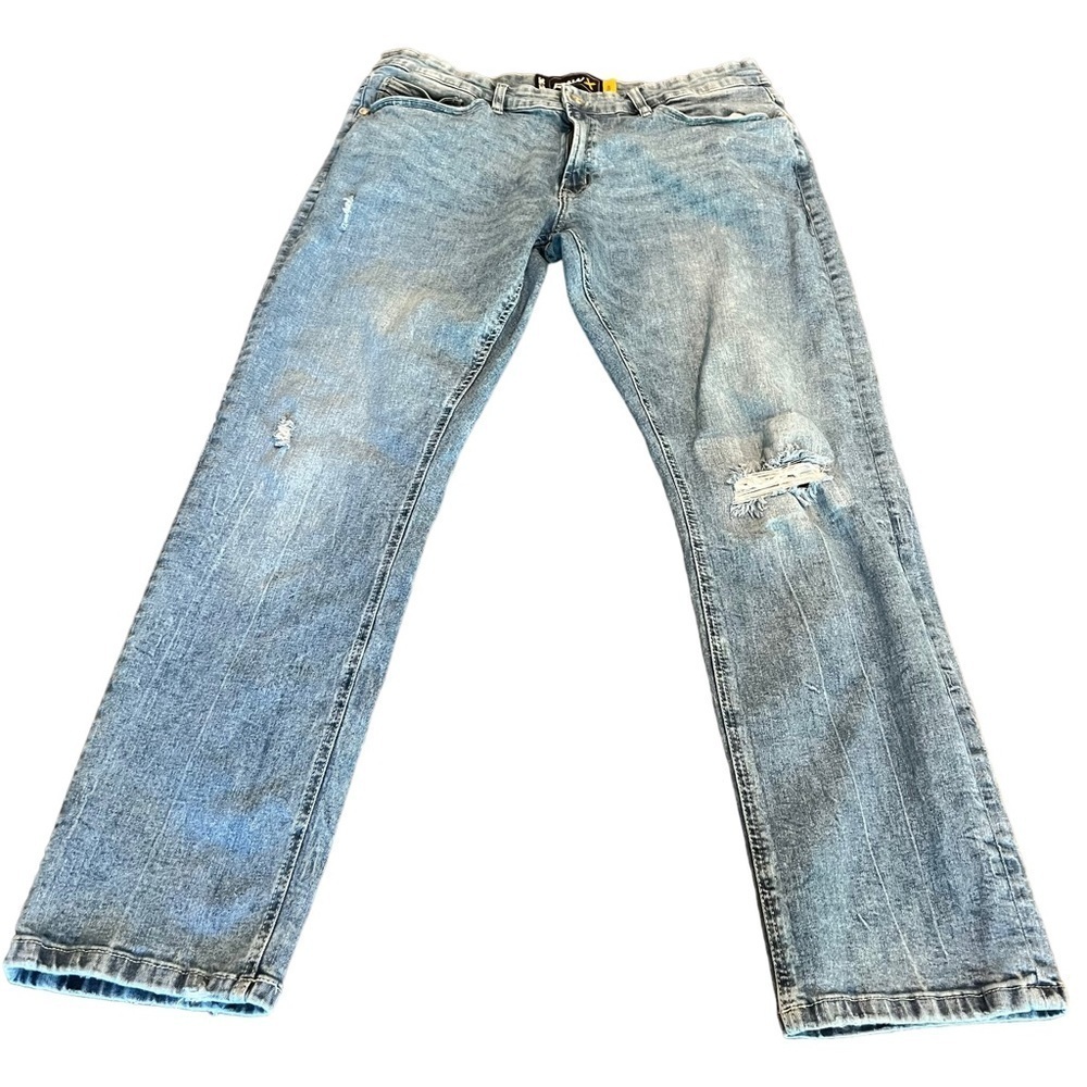 RawX Men’s Distressed Jeans Slim Size 36/32